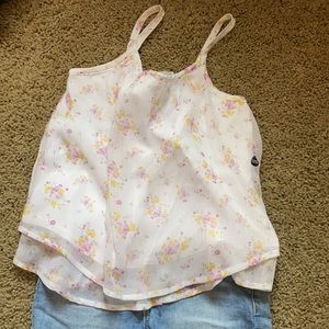 NWT. Abercrombie kids flowy blousy tank